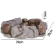 Terrario Stone Circle Bowl XL – Miska do Terrarium 29x26x7,5 cm-2138248