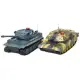 Zestaw wzajemnie walczących czołgów German Tiger i Abrams RTR 1:32 2.4GHz-285346