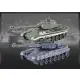 Zestaw wzajemnie walczących czołgów Russian T90 v2 i German King Tiger v2 2.4GHz 1:28-285557