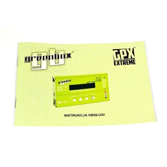 GPX Greenbox 50W z zasilaczem, sensor temp, 2 adaptery EXTRA-292406