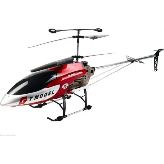 Helikopter QS8006 gigant (dł. 134cm, 3.5CH, żyroskop, zasięg do 80m) - Czerwony-295547