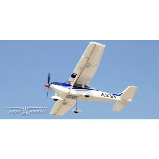 Cessna 182 2.4GHz RTF (rozpiętość 96,5cm, klasa 400, silnik bezszczotkowy, regulator 20A)-295590