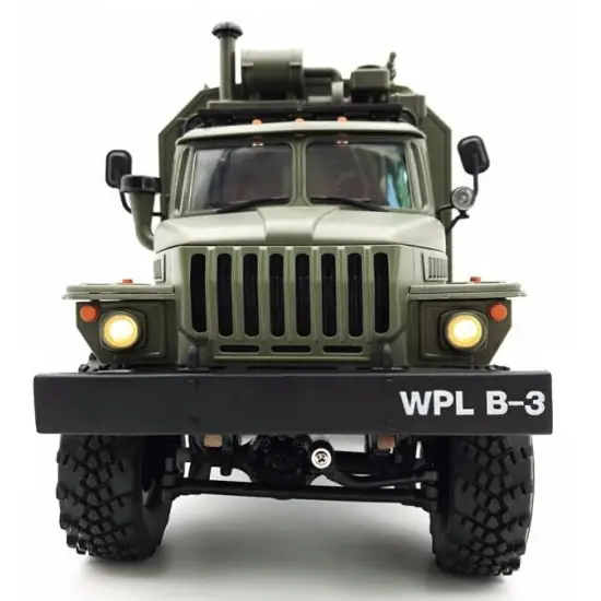 Ciężarówka wojskowa WPL B-36 (1:16, 4WD, 2.4G, LiPo) - Zielony-297472