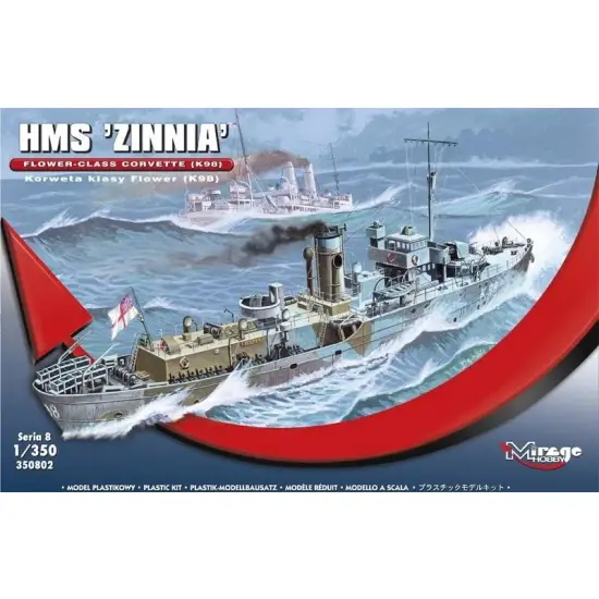 HMS "ZINNIA" Brytyjska Korweta klasy Flower K98-298722