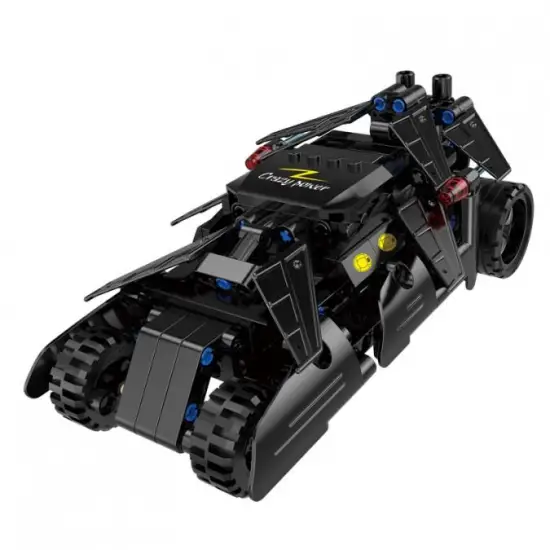 Fight Car samochód Batmana - do zbudowania z klocków PULL BACK (C52005W)-302706