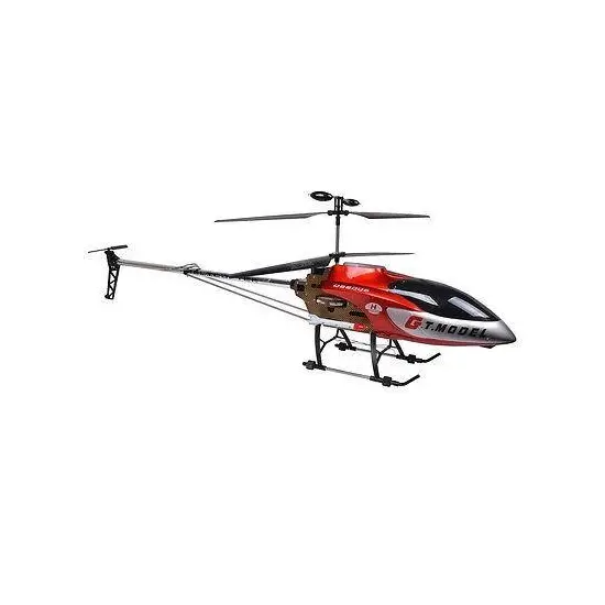 Helikopter QS8006 gigant (dł. 134cm, 3.5CH, żyroskop, zasięg do 80m) - Czerwony-359283