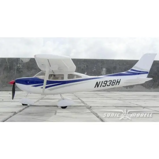 Cessna 182 2.4GHz RTF (rozpiętość 96,5cm, klasa 400, silnik bezszczotkowy, regulator 20A)-359326