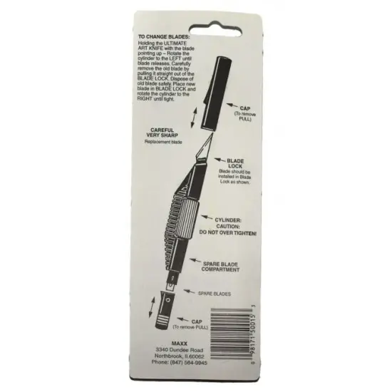 Maxx Knives - K15 Kieszonkowy nóż mini scyzoryk do kartonów (50009)-360179