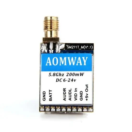 Aomway TX200B 200mW 5.8GHz 32CH AV TX-360544