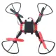Dron 8818 do zbudowania z klocków RTF (2.4GHz, żyroskop, 21.5cm) - Czerwony-362848