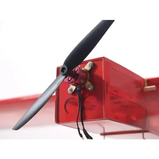 Mini Stick Laser Cut Balsa Kit + Motor + ESC + 3 x Servo 2,5g (rozpiętość 580mm)-363651
