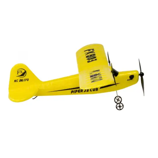 Piper J-3 CUB 2.4GHz RTF (rozpiętość 34cm) - żółty-388547