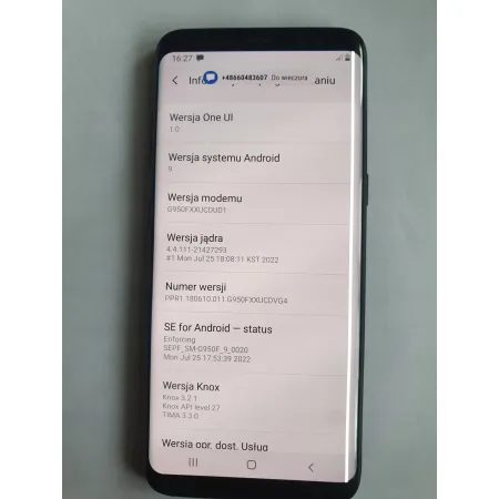 Smartfon Samsung Galaxy S8 4 GB / 64 GB 4G (LTE) czarny